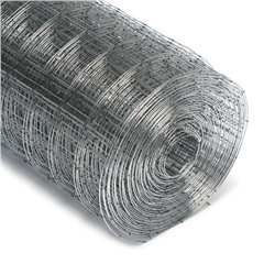 УЦЕНКА Сетка оцинкованная сварная 1 х 10 м, ячейка 25 х 25 мм, d=0,7 мм, металл "Greengo"