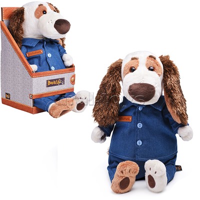 Собака Бартоломей в костюме "Деним"