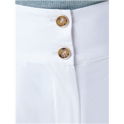 Кюлоты А-силуэта из легкого хлопкового поплина