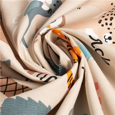 Штора портьерная «Этель. Веселый алфавит», 145×260 см