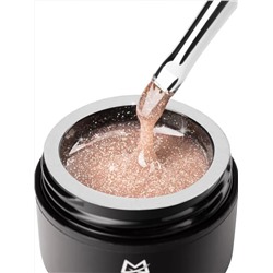 MANITA Гель моделирующий для ногтей с хлопьями юки / Builder Gel Flash №04, 15 мл 28221
