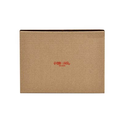 Коробка новогодняя складная «Новогодние шары», бурый, 27×21×9 см