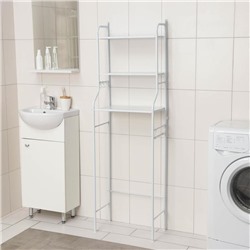 Стеллаж над унитазом, 47×25×152 см, белый