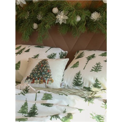 Постельное бельё 2-спальное «Этель. Елки», поплин