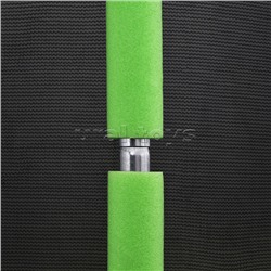 Батут ROCKET, d=244, внутренняя сетка высотой 153 см., общая высота 220 см.