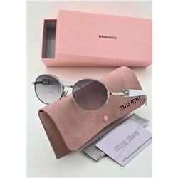 Набор женские солнцезащитные очки, коробка, чехол + салфетки #22881376