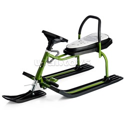 Игрушка Снегокат детский 218 "New Look" с высокой рамой и со спинкой (Микки)