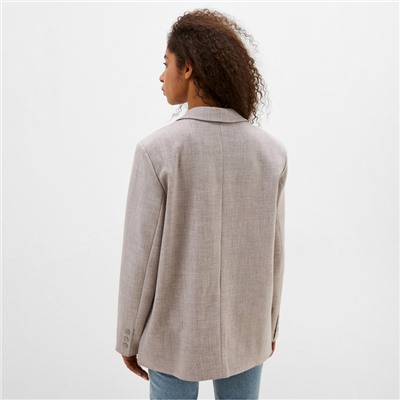 Пиджак женский MIST, размер 48-50, бежевый