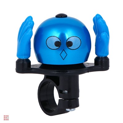 Звонок велосипедный 6х4см, металл, ABS