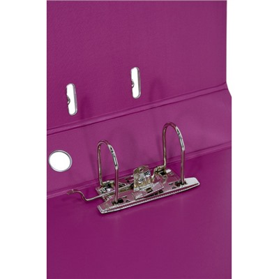 Папка-регистратор 75 мм PVC 2-стор. разборный, темно-сиреневый, с уголками P2PVC-75/Vlt inФОРМАТ