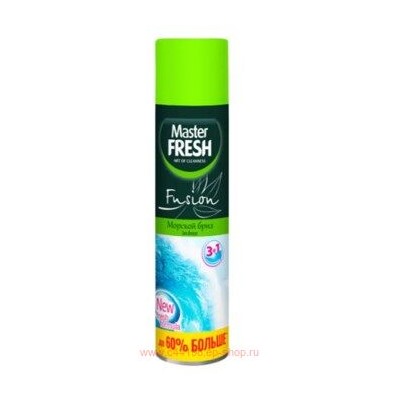 MASTER FRESH Освежитель воздуха Морской бриз 300 мл