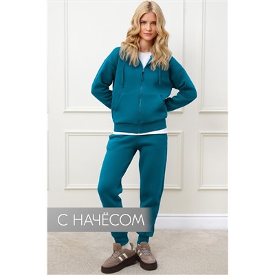 Женский костюм из футера с начесом Happyfox