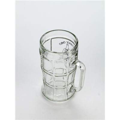 Кружка пивная стеклянная «Холодное пиво, горячее сердце», 500 мл, 18+