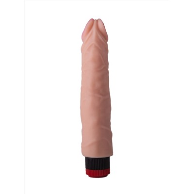 Рельефный вибратор-реалистик - 24,2 см.