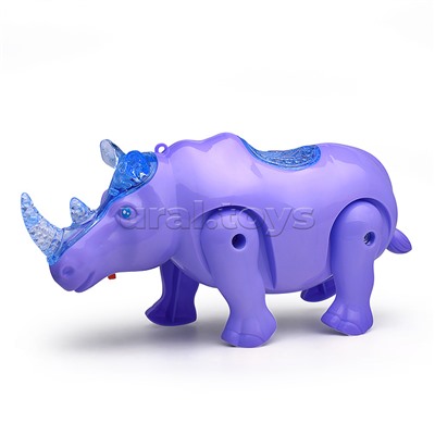 Носорог на батарейках, в коробке