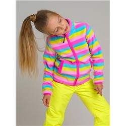 Толстовка из флиса на молнии для девочки