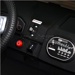 Электромобиль "Мощность скорости" на аккумуляторе, с р/у управлением, в коробке (серый)