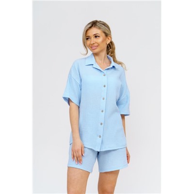 Рубашка 36766 (Голубой)