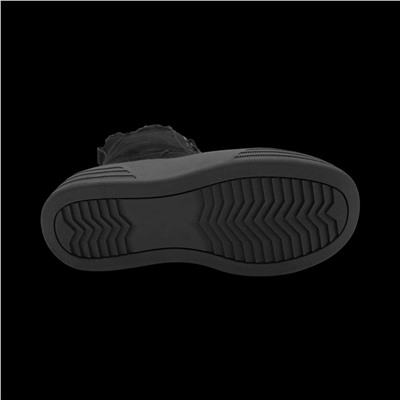 Ботинки на меху ZD23 черные