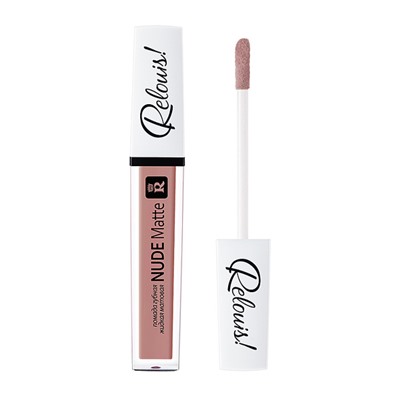 Релуи жид./помада  матовая Nude Matte  тон:28 бежево роз. /6