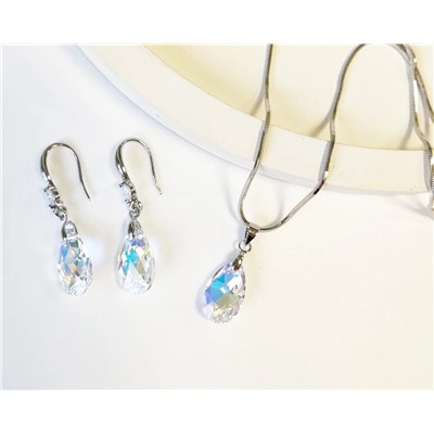 Комплект с кристаллами Swarovski