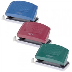 Дырокол на  12 листов Energy с линейкой ассорти (085968) Хатбер