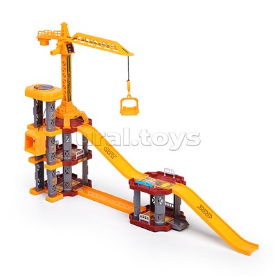 Парковка "Приключения на стройке" (125 предметов) в коробке