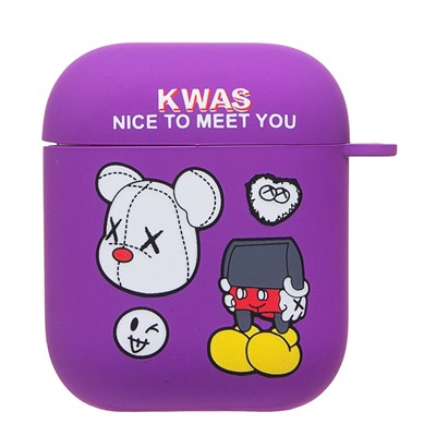 Чехол Luxo Creative для "Apple AirPods/AirPods 2" (86) (violet) (230993)