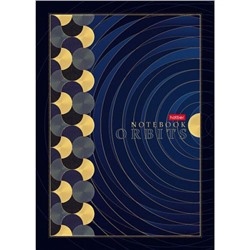 Бизнес-блокнот А4  80л клетка "Притяжение" 5-цв. блок (066172) 23794 Хатбер