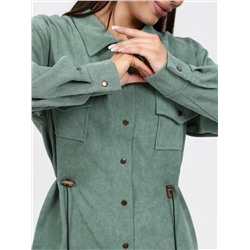 Алексия - платье оливковый