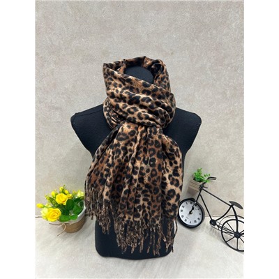 Мягкий палантин из кашемира мультицвет