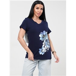 Вейгела - футболка чернильный