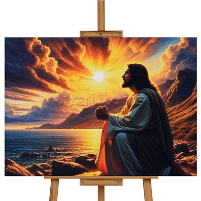 Мозаика алмазная "Вера" 30*40см.