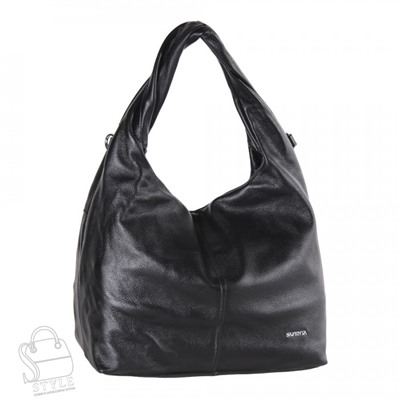 Сумка женская кожаная 970272 black Velina Fabbiano-Safenta