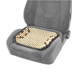 Накидка-массажёр на сиденье автомобиля, 41×41см, дерево