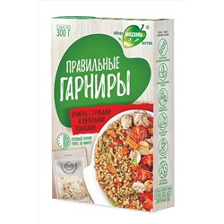Ячмень с грибами и вялеными томатами 300г ЭКОПРОДУКТЫ, 1184423