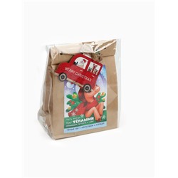 Чай новогодний в крафтовом пакете с игрушкой «Тёплые встречи и чаёк», 50 г