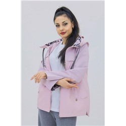 Ветровка на подкладе арт.2363 Ультра лайт Премиум (Пепельно-розовый)