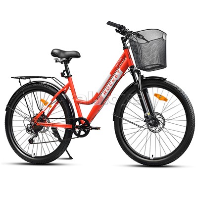 Велосипед 26" Rocket lady Steel 26, цвет красный, размер 17"