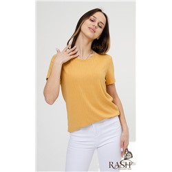 Футболка "Лапша" шафран