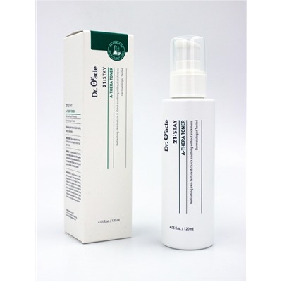DR. ORACLE - ТОНЕР ДЛЯ ЛИЦА УСПОКАИВАЮЩИЙ С ЭКСТРАКТОМ ЦЕНТЕЛЛЫ 21: STAY A - THERA TONER, 120 МЛ