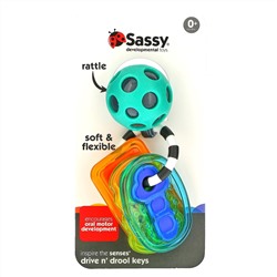 Sassy, Inspire The Senses, Drive N' Drool Keys, 0+ Months, 1 Count