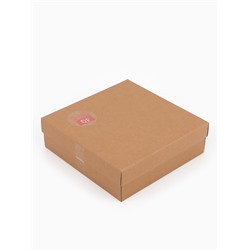 Зеркало настольное, двустороннее, с увеличением, металлическое, 19×19.5 см, (d=16 см), чёрное