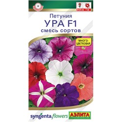 Петуния Ура (смесь) сортов (Код: 91807)