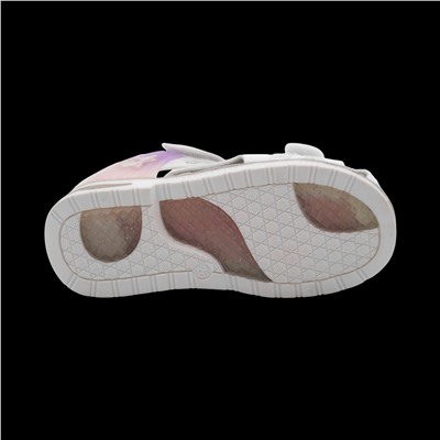 Сандалии В567-18 бело розовые