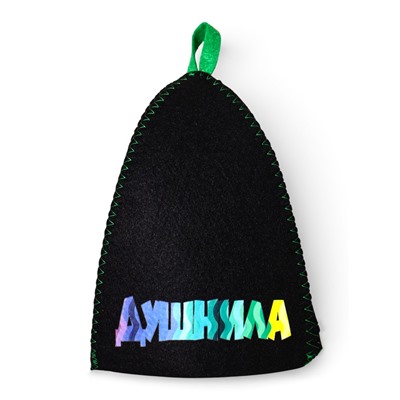 Шапка для бани и сауны «Душнила», полиэфир, серая