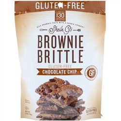Sheila G's, Brownie Brittle, Gluten-Free, Chocolate Chip, 5 oz (142 g)
