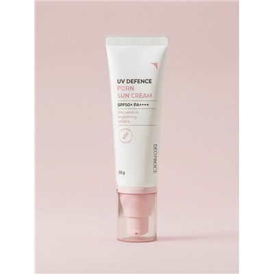 Deoproce Солнцезащитный крем с ПДРН UV Defence PDRN Sun Cream SPF 50+ PA+++