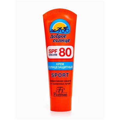 Крем солнцезащитный для спорта Floresan SPF 80, 60 мл