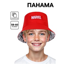 Панама, размер 58-60, красная, Марвел